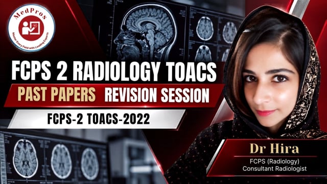 FCPS Toacs Past Paper 2022 || Dr Hira
