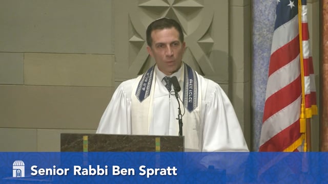 "When the Glass Shatters" by Rabbi Spratt • Kol Nidrei & Yom Kippur 5787/2026