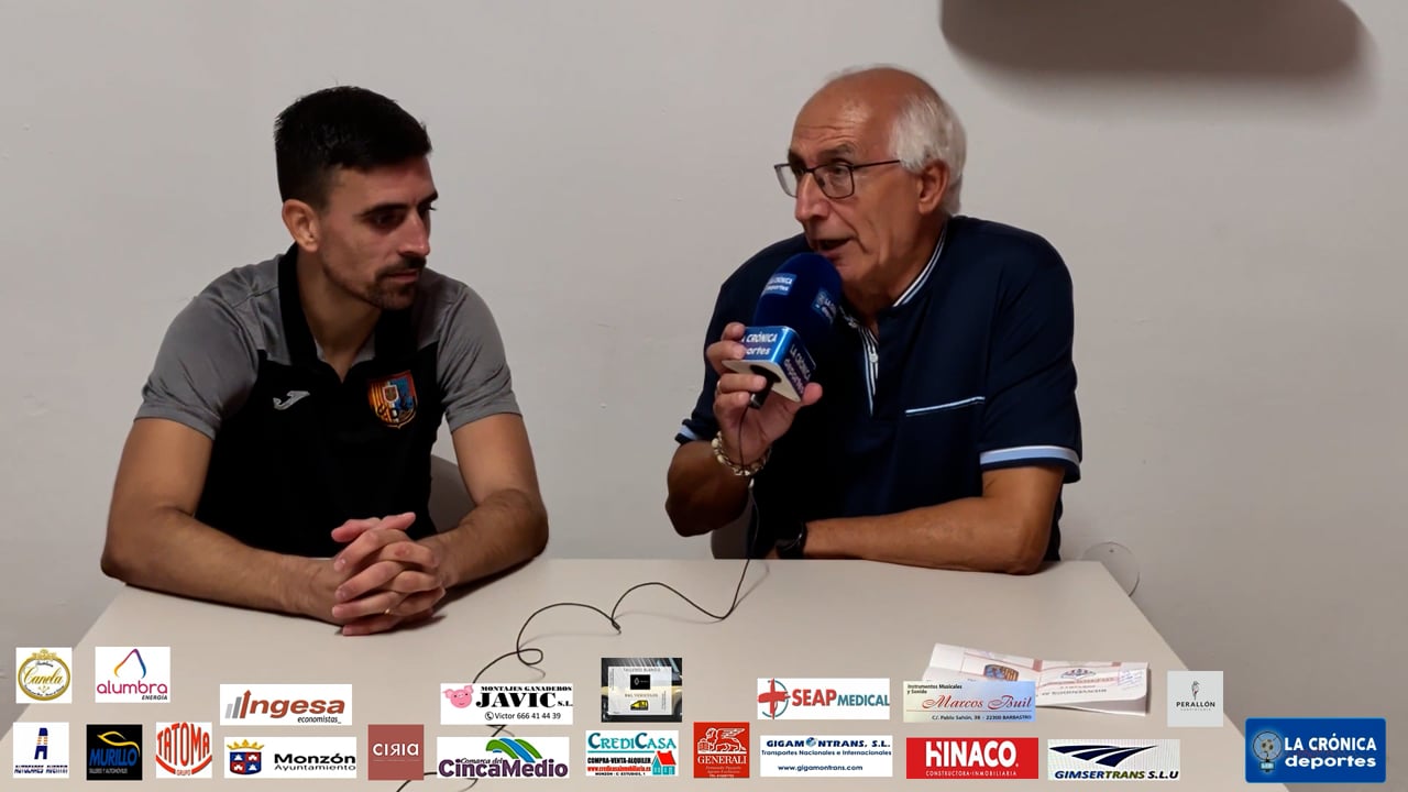 GENÍS  SERRA  (Jugador UD Fraga) At Monzón 0-0 UD Fraga / J 3 / 3ª RFEF