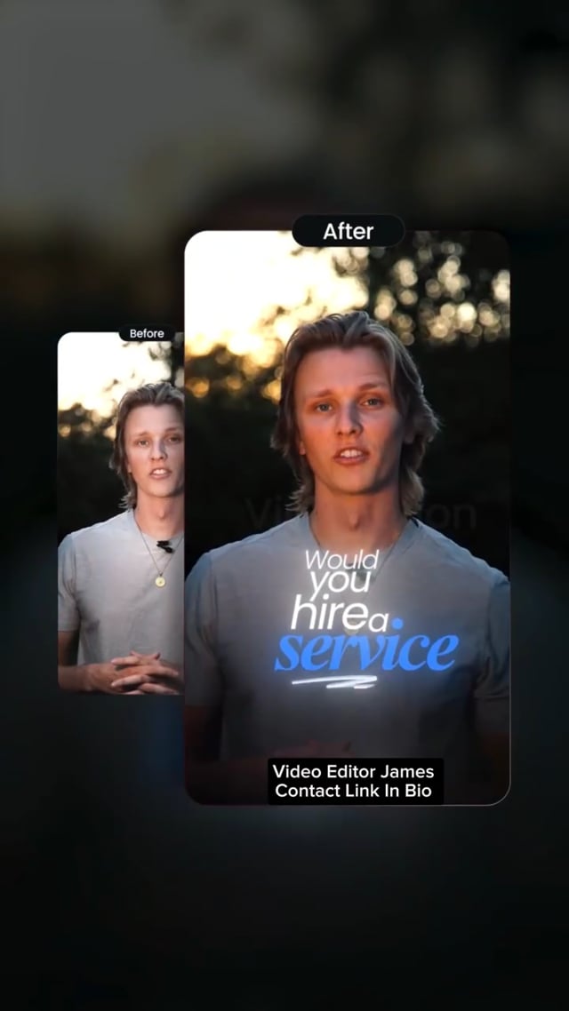 Before / after edit breakdown — vertical 9:16 edit by YASH EDITS