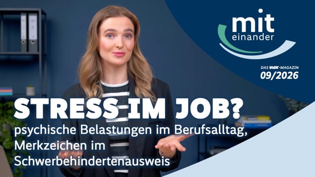 Miteinander – Das VdK-TV-Magazin auf Sport1 I Ausgabe September 2026