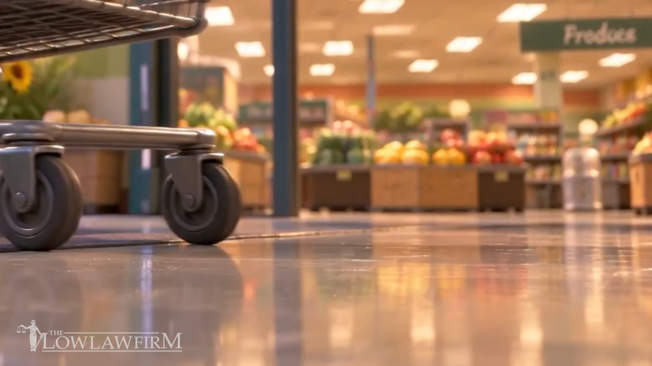 Would You Sue? — Slip & Fall at a Grocery Store