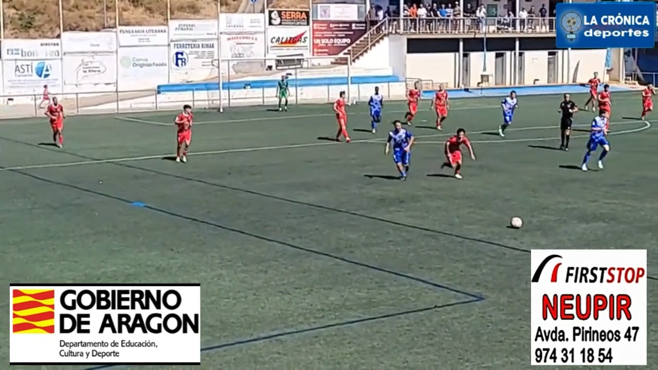 (RESUMEN Y GOLES) CDJ Tamarite 1-2 CF Epila / Jor. 3 / Tercera Rfef