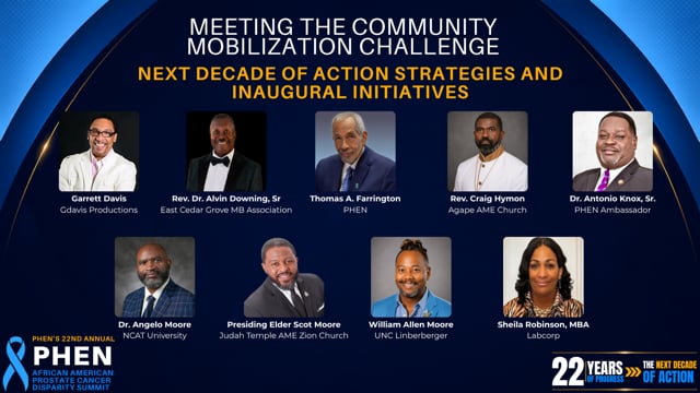 Community Partners Discuss the Next Decade of Action
