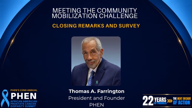 Summit Session 2 Closing Remarks and Survey