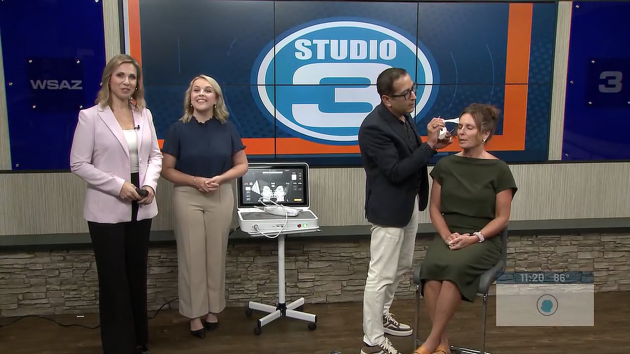 Dr. Arora&rsquo;s live Ultherapy demo