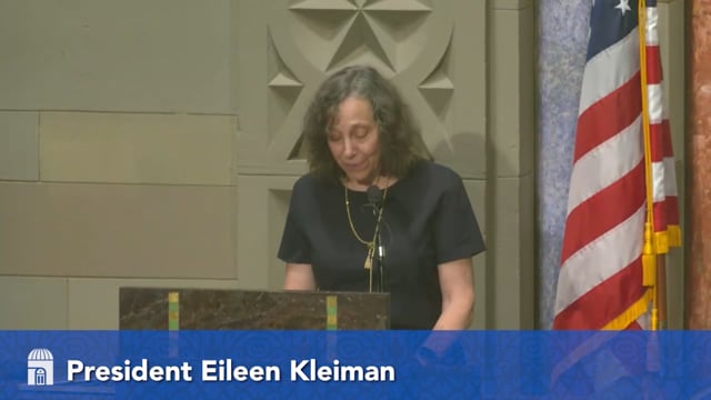 Eileen Kleiman CRS President • Kol Nidrei 5787/2026