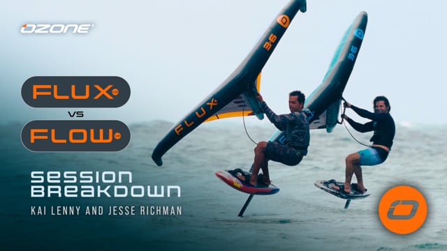 Ozone Flux V3 & Flow V2 wing breakdown with Kai Lenny and Jesse Richman