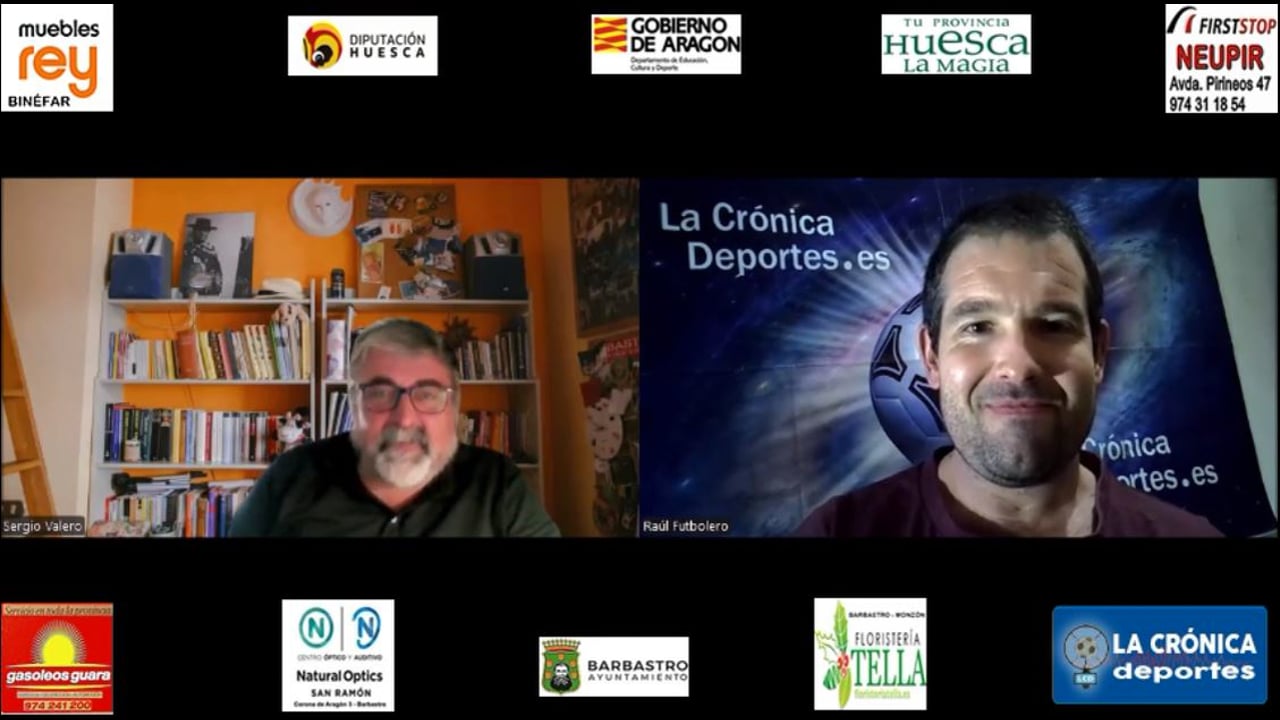 "Jornada 3" Análisis Regional Preferente G1 / SERGIO VALERO (Entrenador Ontiñena)