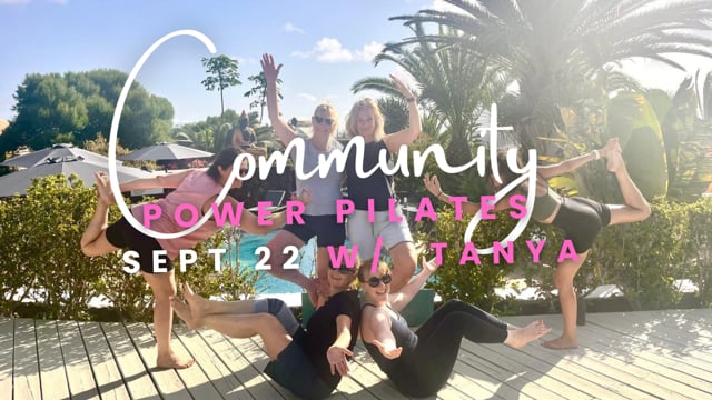 Tanya Community Power Pilates - Sept 22