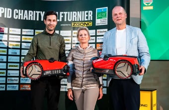 Rapid-Familie schlug beim Charity-Golfturnier für den guten Zweck ab
