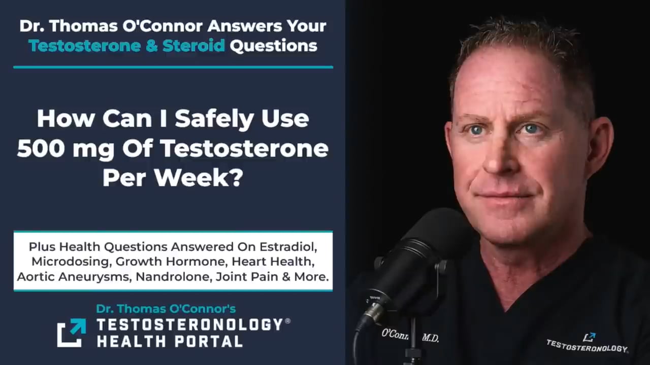 How Do You Stay Safe On 500 Mg Testosterone? (TRT Q&As)