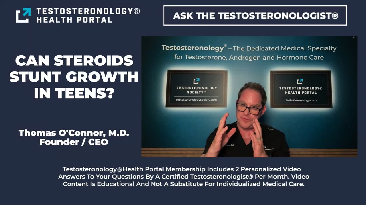 Can Steroids Stunt Growth In Teenagers?
