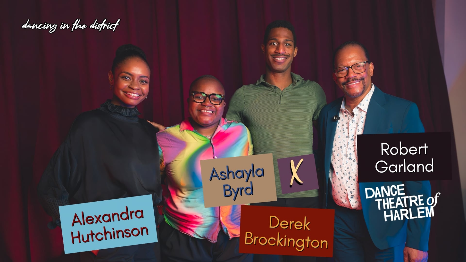 Ashayla Byrd X Robert Garland, Alexandra Hutchinson, Derek Brockington