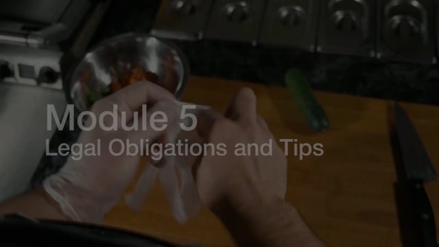 Module 05: Legal Obligations and Tips - Video Thumbnail