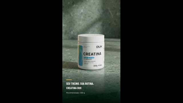 Creatina Monohidratada 100% Pura 300g Dux Nutrition