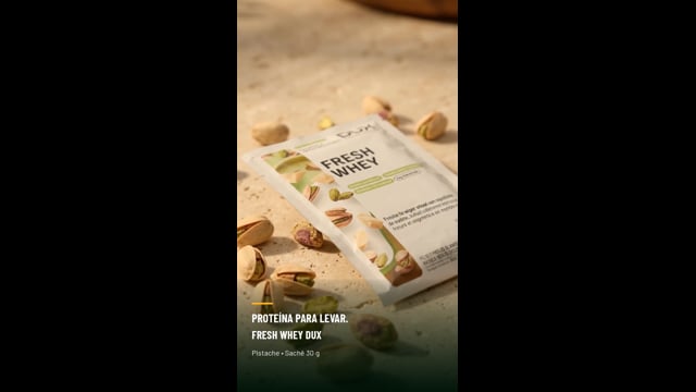 Fresh Whey Pistache Sache 30g 20g Proteina Dux Nutrition