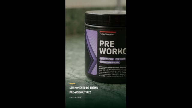 Pre Workout Original Pote 300g Dux Nutrition