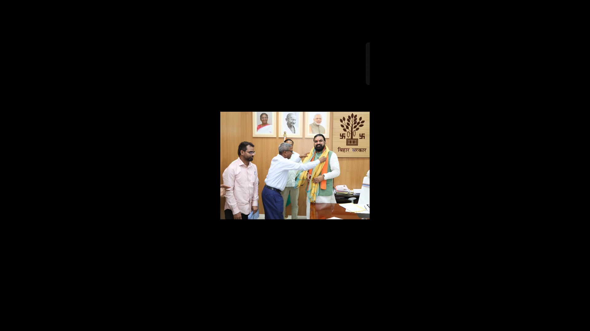 पदोन्नति में आरक्षण की मांग को लेकर मुख्यमंत्री से मिले धोरैया विधायक मनीष कुमार