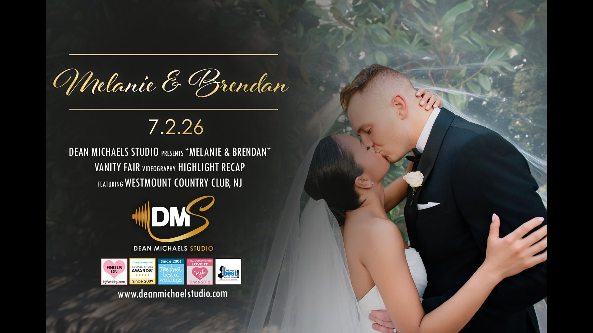 Melanie & Brendan's Highlight Recap at The Westmount Country Club, NJ