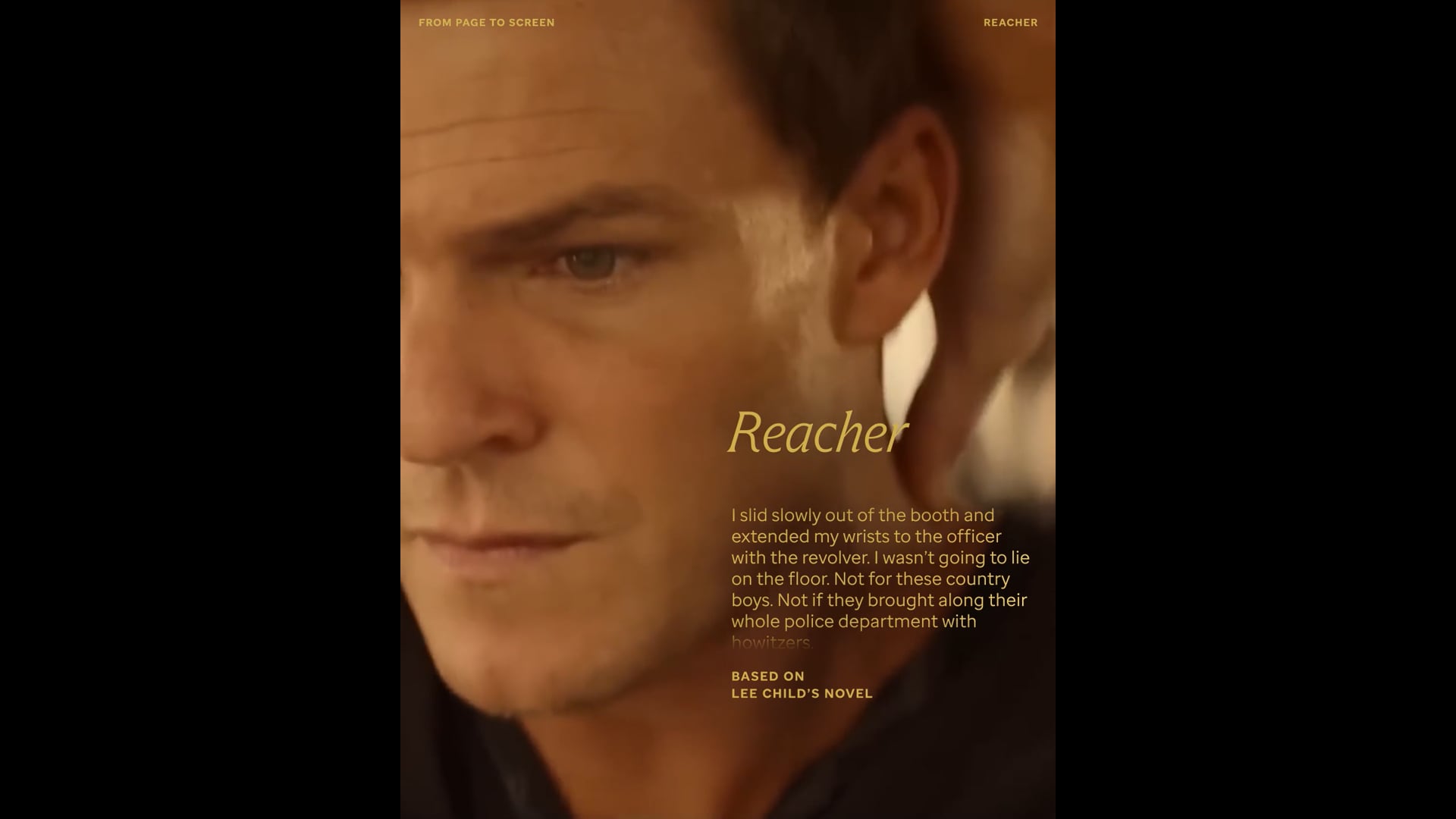 Amazon MGM Studios AOR – DIG50 "Reacher"
