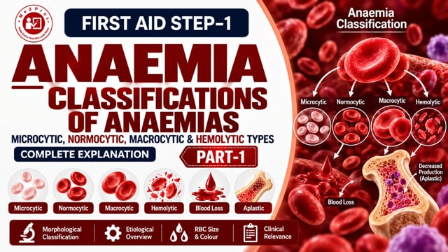 Aenemia-Part-1 || Classifactions of Anemias