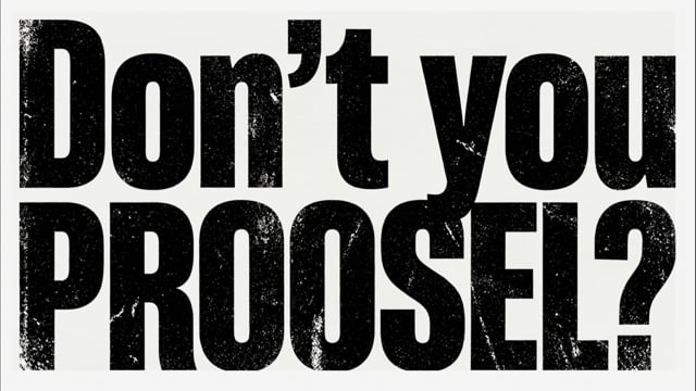 PROOSEL BRAND FILM