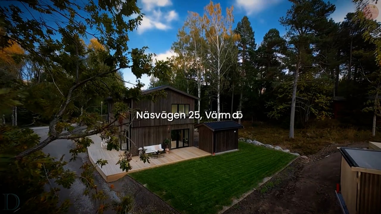 5 rum Lägenhet på Näsvägen 25 A Kolvik Värmdö kommun - video