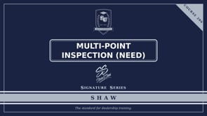 206 Multi-Point Inspection – Need