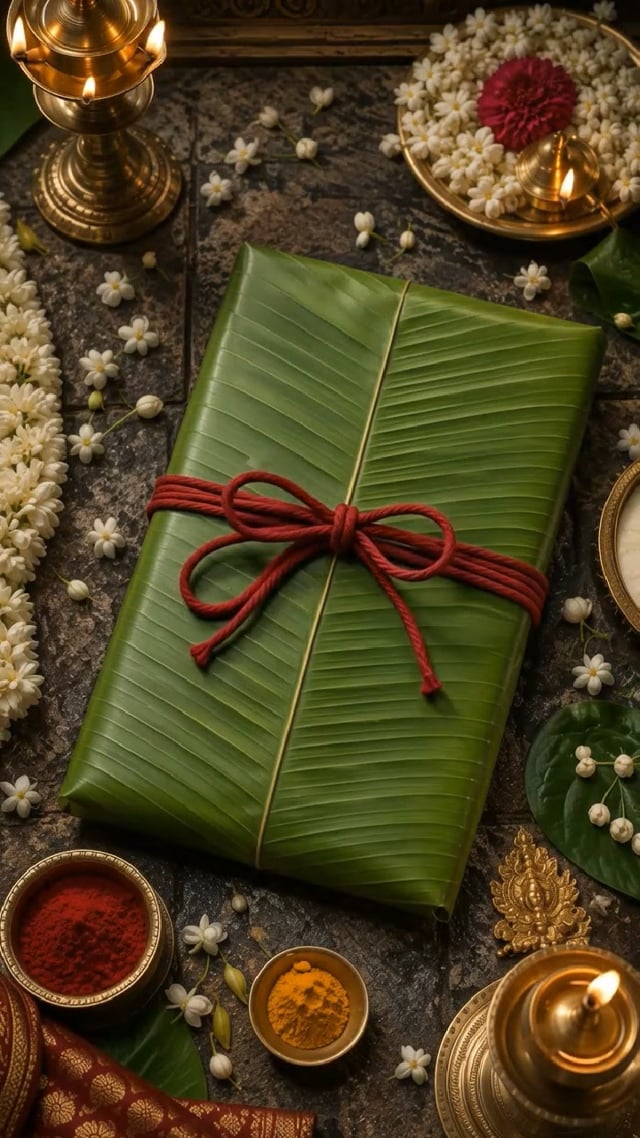 WI0050 Temple South Indian Wedding Invitation