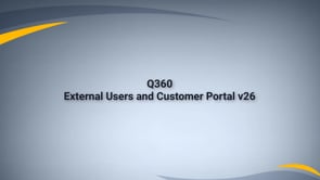 Customer Portal: External User Access