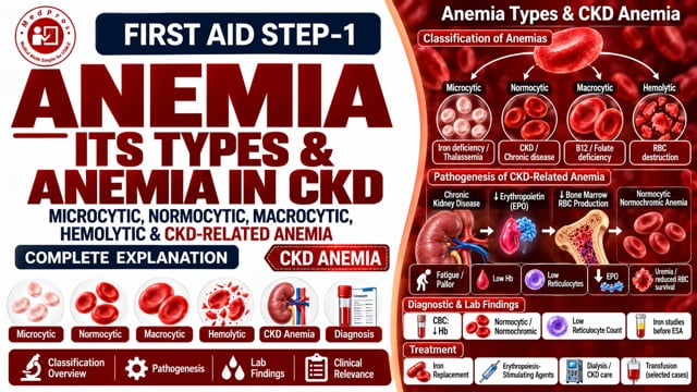 Anemia Its Types & Anemia In CKD Patient