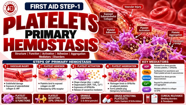 Platelets Primary Hemostasis