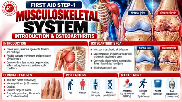 Musculoskeltal System  Introduction Osteoarthritis