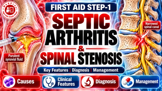 Septic ArthritisSpinal Stenosis