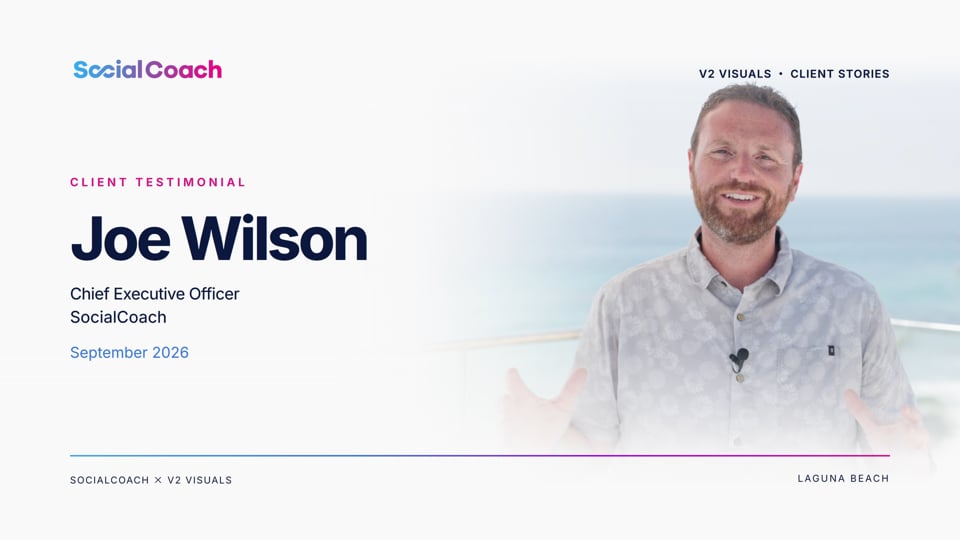 Joe Wilson CEO Video Testimonial