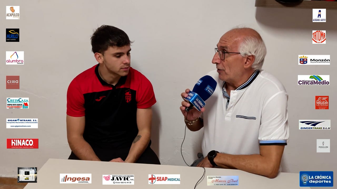 RAÚL SAMITIER (Jugador At.Monzón) At Monzón 2-1 AD Almudevar / J 4 / 3ª RFEF