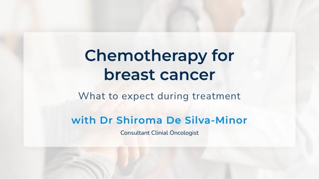 Chemotherapy for breast cancer: What to expect during treatment