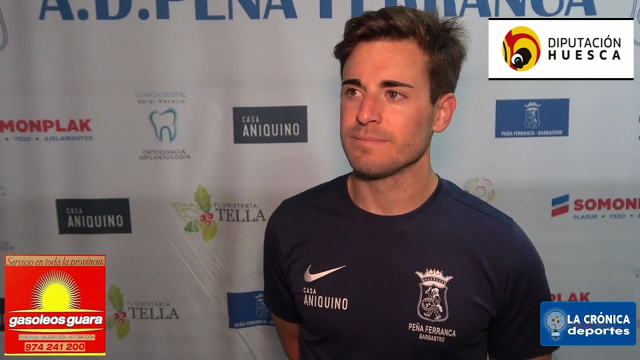 AARÓN MARQUINA (Jugador Ferranca) Peña Ferranca Tella 1-5 AT Monzón B / Jor. 4 / Primera Regional Gr 2