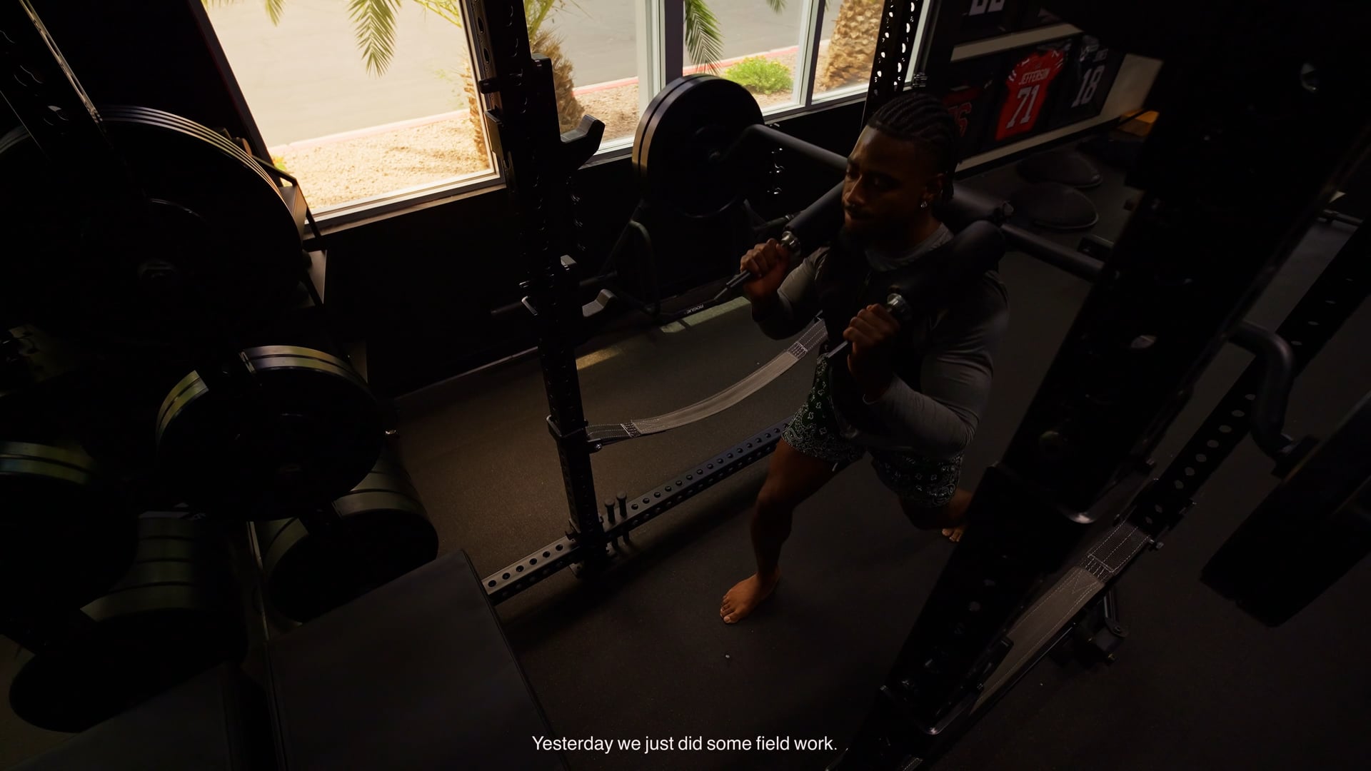 MIKE WASHINGTON JR - TRAINING SESSION