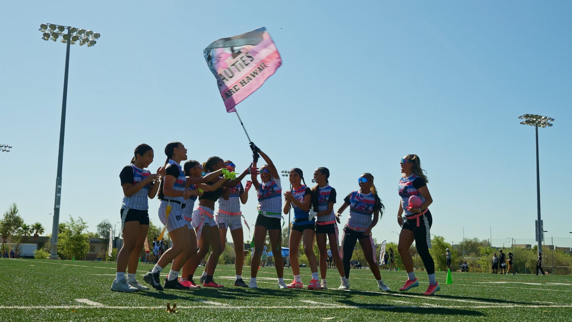 VEGAS FOR ATHLETES - FLAG FOOTBALL POOL PLAY