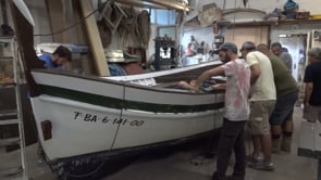 Les noves generacions s'interessen pel taller de restauració d'embarcacions tradicionals