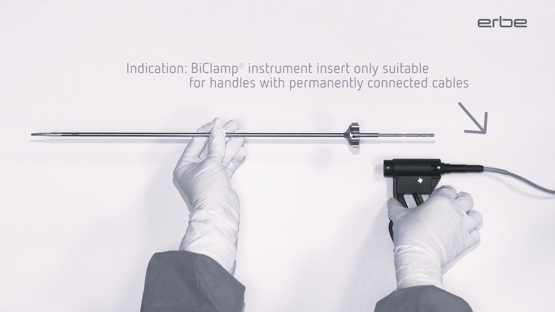 BiClamp® LAP forceps / BiClamp® E LAP forceps, dismantling and assembling