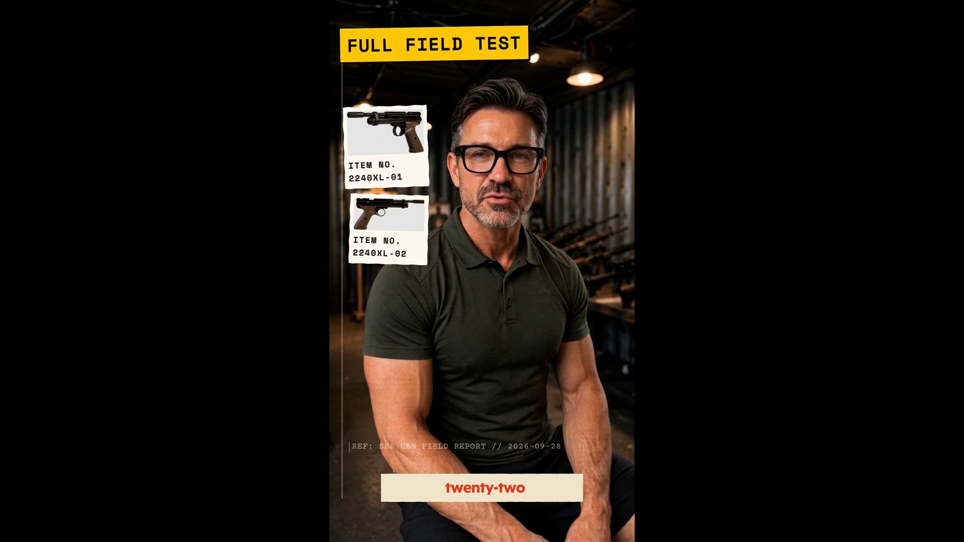 Crosman 2240XL CO2 .22 Caliber Pellet Pistol Field Test Review Short