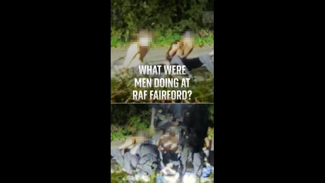 VERTICAL VIDEO: What were five men from London doing outside RAF Fairford in three vans at midnight?
