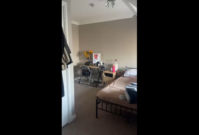 Video 1: Plenty of storage and small double bed.