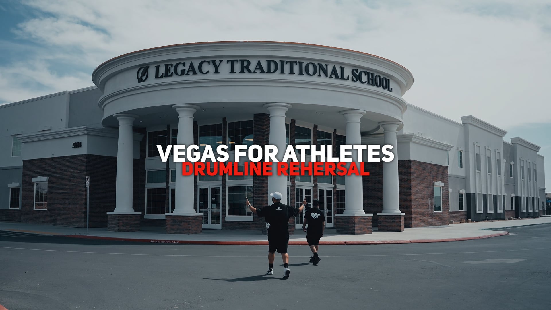 VEGAS FOR ATHLETES - DRUMLINE REHERSAL
