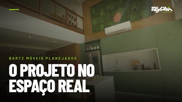 Quadro do filme Bartz Móveis Planejados | Tour em FPV