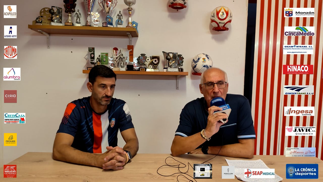 EL  AT.MONZÓN "B"  TRÁS  SU ASCENSO  A 1ª REGIONAL BUSCA CONSOLIDARSE  EN  LA  CATEGORIA    JOSAN  SUAREZ ( ENTRENADOR )