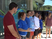 El club de natació compta amb 70 esportistes i 200 socis i sòcies